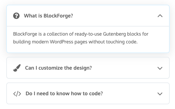 Codeflist Block Kit Positions