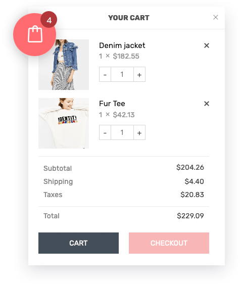 Sticky Mini Cart – Ajax Sticky Mini Cart For WooCommerce